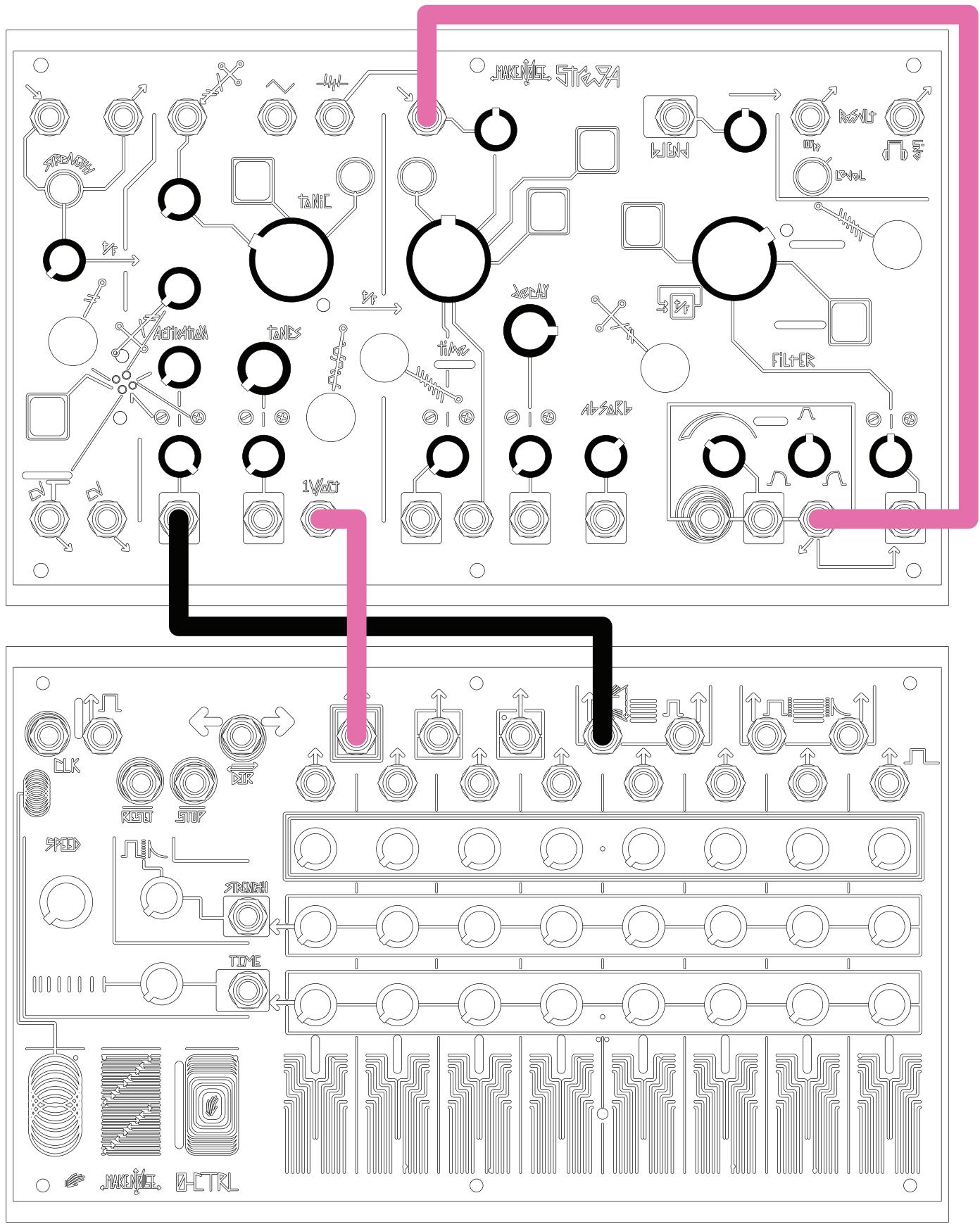 Make Noise Strega - Wow and Flutter (Pete) - 1