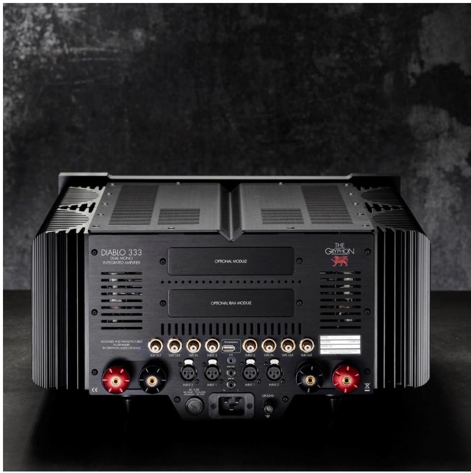 Gryphon Audio Diablo 333 - The Gryphon Diablo 333 - 1