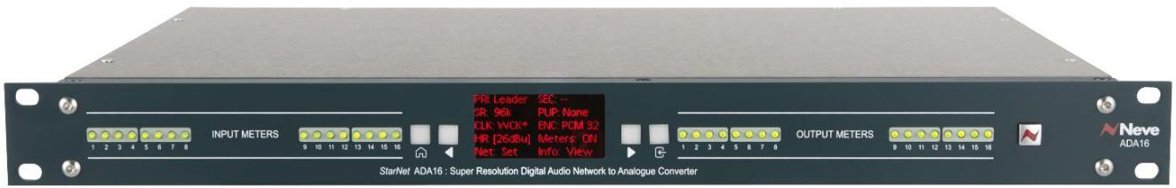 AMS Neve StarNet – ADA16 - Table of Contents - 2