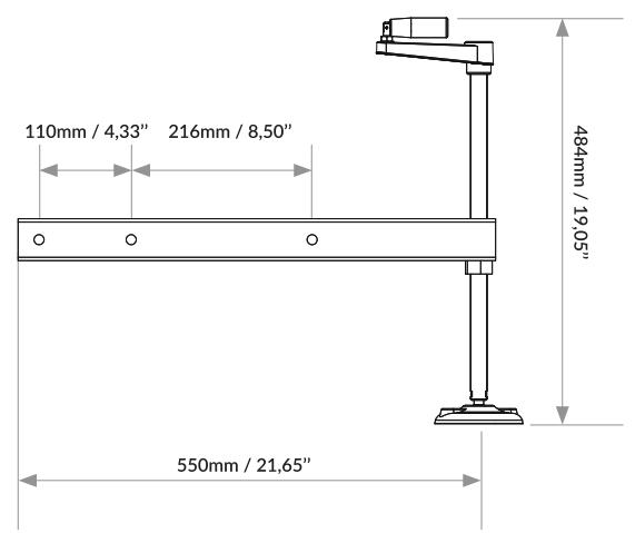 FBT MYRA (systeme d'accroche) - DIMENSIONS - 2