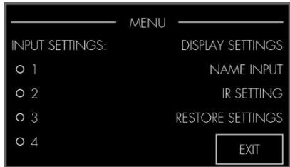 Gryphon Audio SIREN v.1.0 - Menu Activated Functions - 1