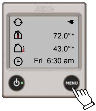 72.0°F 43.0°F Fri 6:30 am MENU