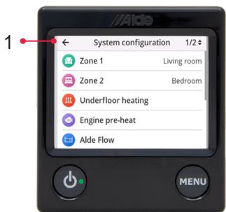 TRUMA Alde Compact 3030 - Dual zone system - 1