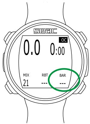 SEAC GURU HP Transmitter - BAR / psi - 1