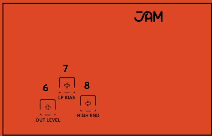 Jam Pedals Koch Ness Monster Supreme - Trimmers: - 3