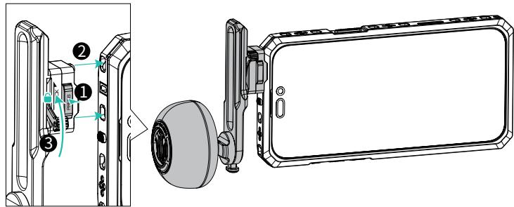 Tilta Khronos Ecosystem (iPhone 16 Pro / Pro Max) - 装配手托 - 1