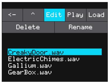 1010music Bitbox 2 5 - Delete a WAV File - 1