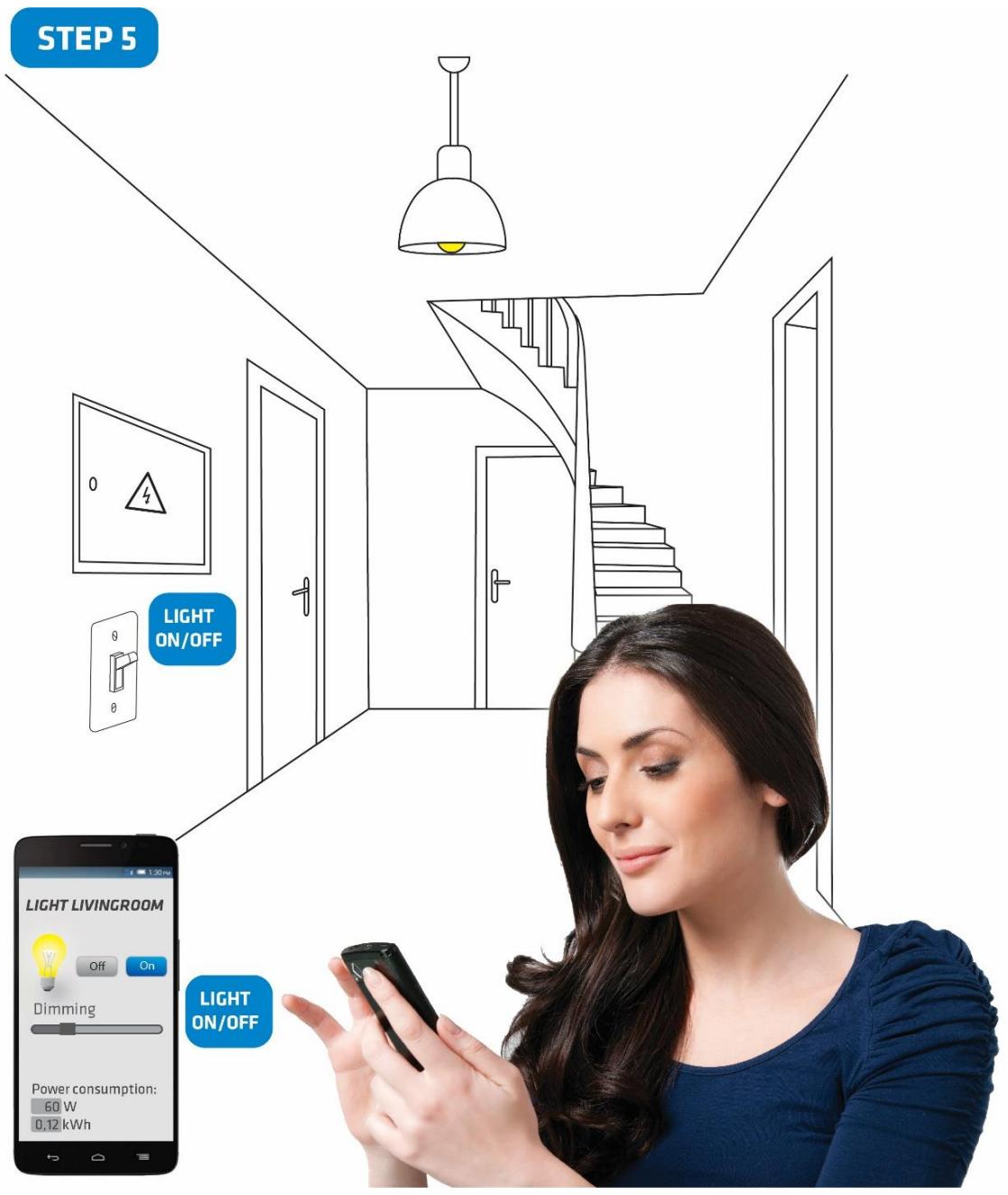 Qubino DIN Dimmer - Step 4 – Add the device to your Z-Wave network: - 2