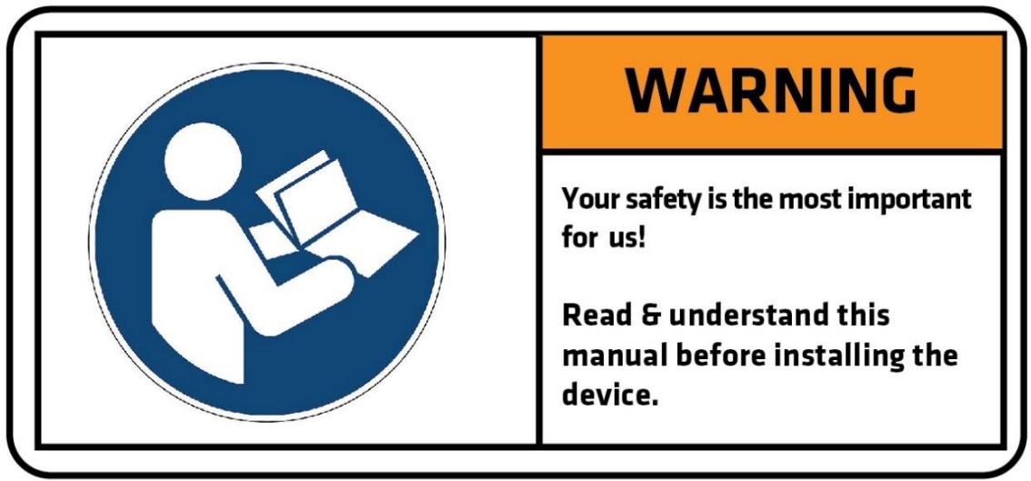 Qubino Flush On/Off Thermostat - Safety Information - 1