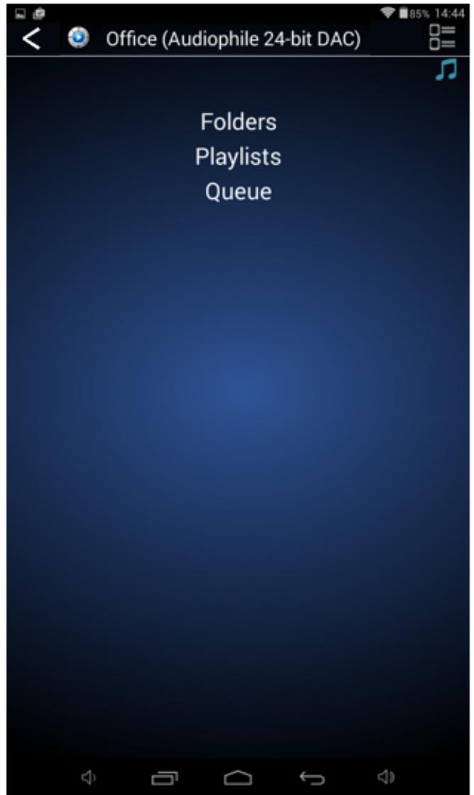 Cary Audio DMS-500 / DMS-550 / DMS-600 (guide rapide app) - Media Server Home - 2