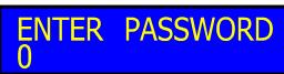 Coburn InterPuls IUC 24 - Procedure for accessing main menu - 3