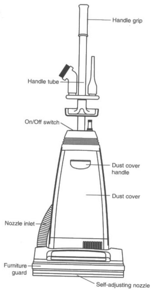 Truvox Valet Commercial – VCU - Commercial single motor upright vacuum cleaner - 2