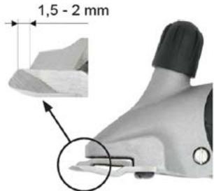 Coburn Heiniger Xplorer - Sostituzione delle lame di taglio - 4