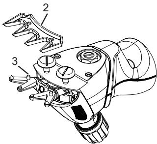 Coburn Heiniger Xcell - Udskiftning af klippehovedet - 3