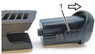 Coburn Heiniger Xcell - Accu opladen - 1
