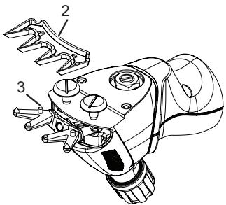 Coburn Heiniger Xcell - Replacing the shearing blades - 3