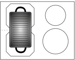 FALMEC Piano Induzione 58 cm - Dispositif anti-surchauffe - 5