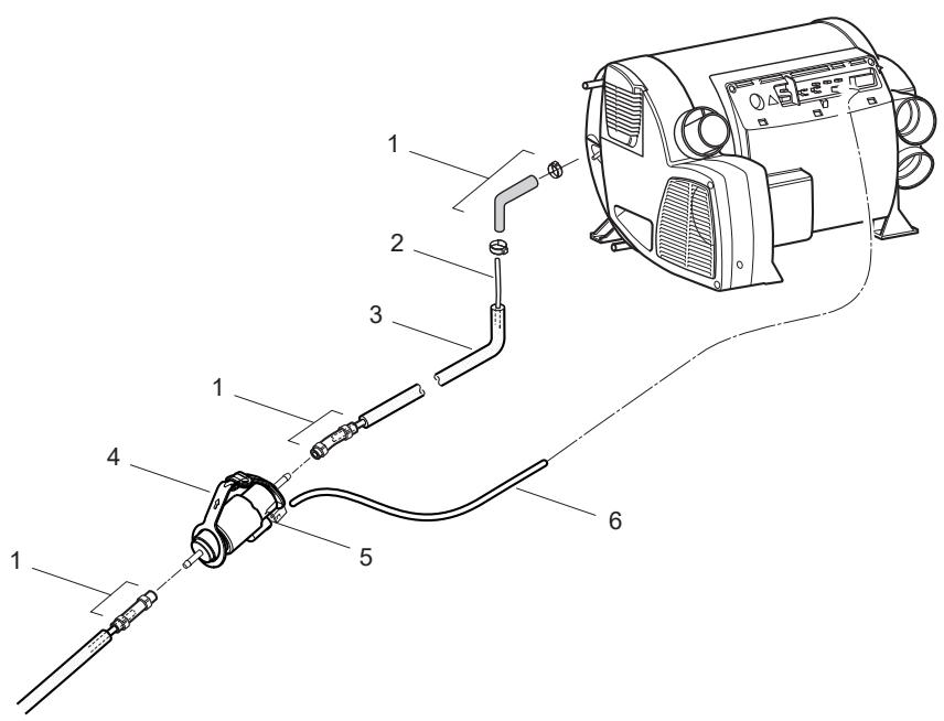 TRUMA heating combi D operating us - Accessoires en option pour une installation optimale de l'air chaud dans les plans d'étage individuels - 25