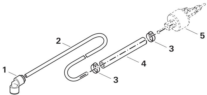 TRUMA heating combi D operating us - Raccordement de carburant à l'interface préinstallée du réservoir côté véhicule - 1