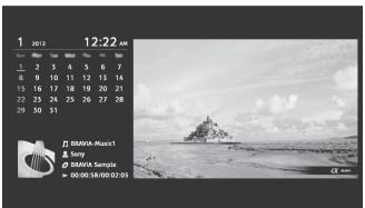SONY Bravia - Utilizarea aparatului TV în modul Ramă foto - 1