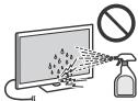 SONY Bravia - Zaobchádzanie s povrchom obrazovky a skrinkou televízneho prijímača a ich čistenie - 1