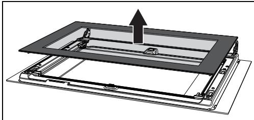SMEG 91477A055/B - Removing the internal glass panes - 2