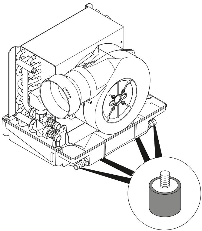 DOMETIC Marine Air Conditioner - Gürültü seviyesinin azaltılması - 1