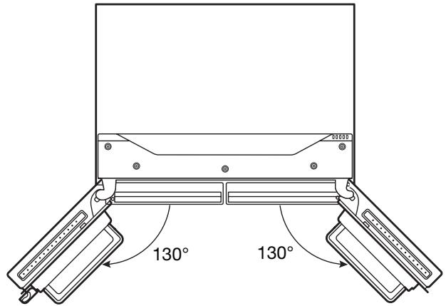 WHIRLPOOL French Door Bottom Mount Refrigerator - Shelf Height Adjustment and Shelves and Shelf Frames - 1