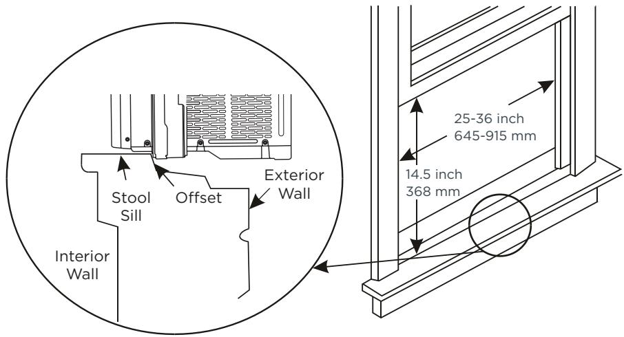 TCL Q-Series Window Air Conditioner - Window Requirements - 1