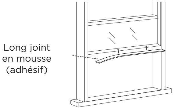 TCL Q-Series Window Air Conditioner - Étape 3: Application du Joint Adhésif - 1