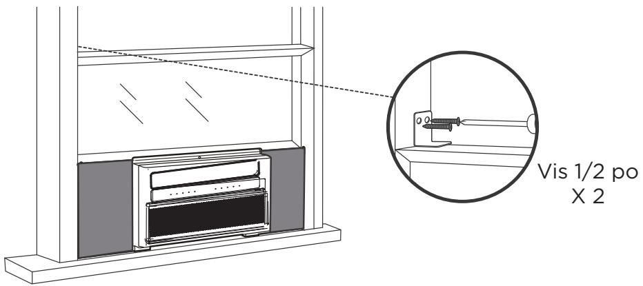 TCL Q-Series Window Air Conditioner - Étape 9: Installation du Support de Sécurité (recommandé) - 1