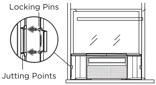 TCL Q-Series Window Air Conditioner - Step 6: Securing the Side Panels - 1