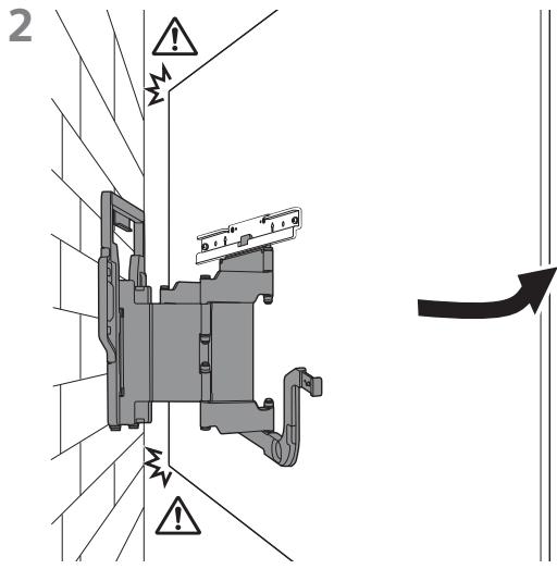 SONY K-65XR80M2 - Instalarea televizorului pe perete - 4
