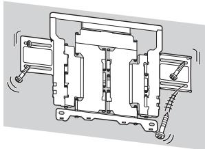 SONY K-65XR80M2 - Be sure to install the Wall-Mount Bracket securely to the wall following the instructions in this instruction manual. - 1