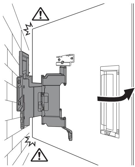 SONY K-65XR80M2 - Montieren des Fernsehgeräts an der Wand - 4