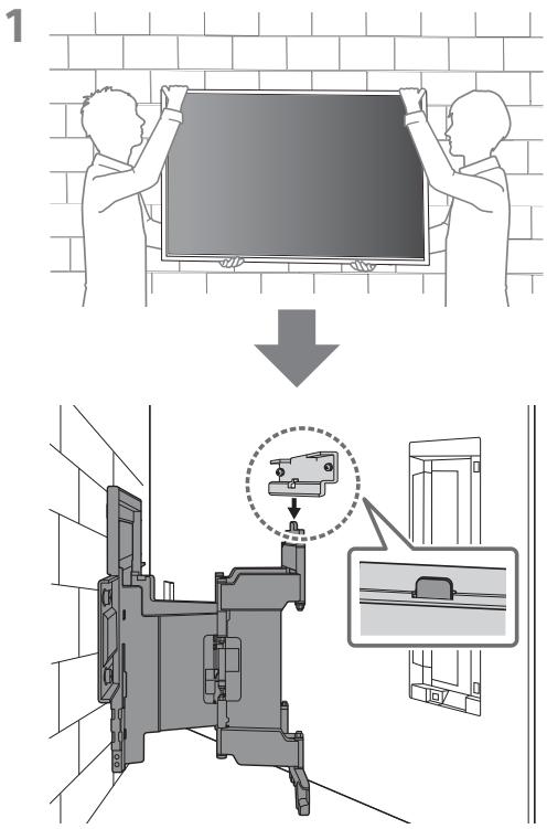 SONY K-55XR80M2 - Instalação do televisor na parede - 2