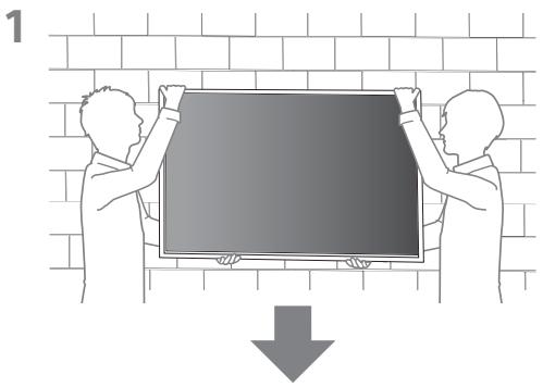 SONY K-55XR80M2 - Förbered installationen av TV:n - 2
