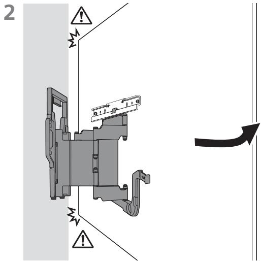 SONY K-55XR80M2 - A tv-készülék felszerelése a falra - 4