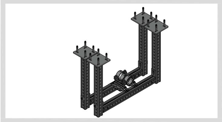 HILTI Fixed Points - Fixed Point On MI/MIQ structure - MFP-CLD-I: - 1