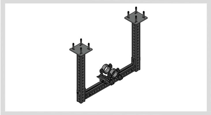 HILTI Fixed Points - Fixed Point On MI/MIQ structure - MFP-CLD-I: - 1