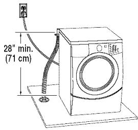 WHIRLPOOL Duet Steam Front-Loading Automatic Washer - Système de vidange au plancher (vue D) - 2