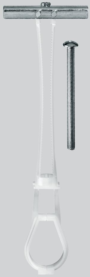 HILTI HTB-3 - ECONOMICAL METAL ANCHOR FOR DRYWALL AND HOLLOW BLOCK - 1