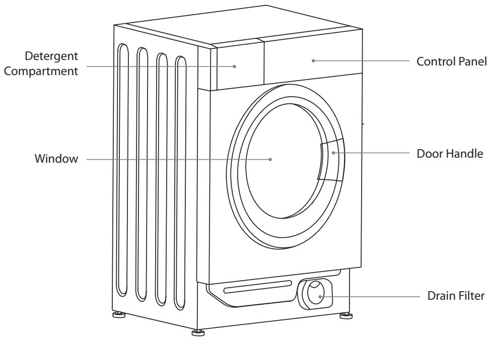 Logik LI8W6D17 - The unit - 1