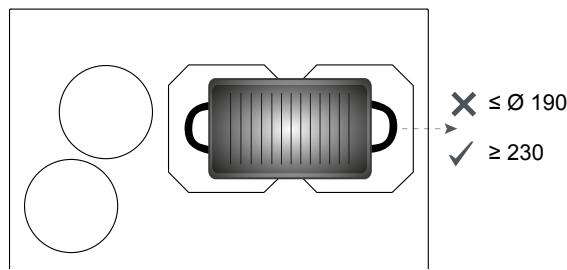 FALMEC Brera - Saucepans suitable for induction hobs: - 5