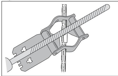 HUSQVARNA 555 - Ostrenie rezacích zubov - 2