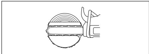 HUSQVARNA 555 - A biztonsági sarok módszer alkalmazása - 4