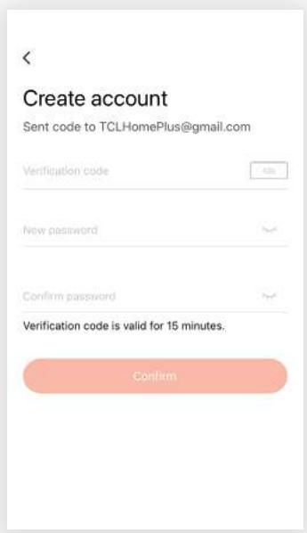 TCL 15K-24K - Étape 2 : Créer un compte - 3