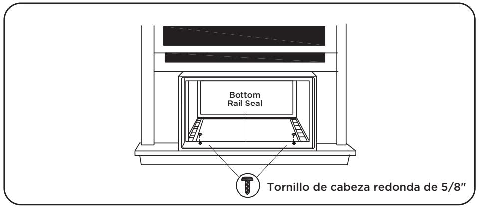 TCL 15K-24K - Paso 4: Colocación del gabinete dentro de la ventana - 2