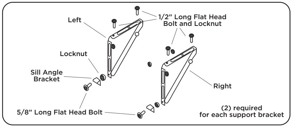 TCL 15K-24K - Step 5: Install Support Brackets - 2