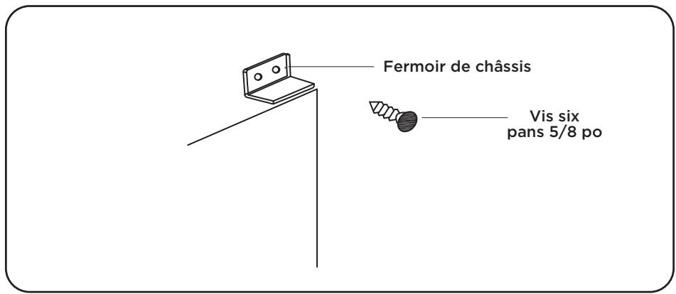 TCL 15K-24K - Étape 7 : Installation du verrou de fenêtre et du joint de cadre - 2